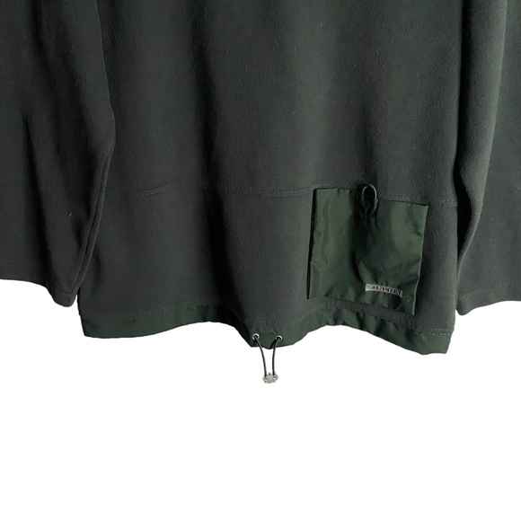 Finlha Sport Men's Green 1/4 Zip Fleece Pullover - Picture 3 of 8
